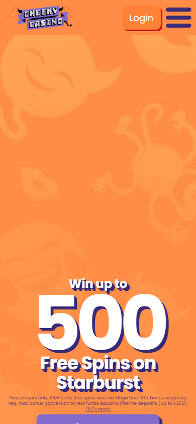 Cheeky Casino Mobile screenshot